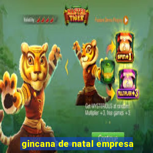 gincana de natal empresa