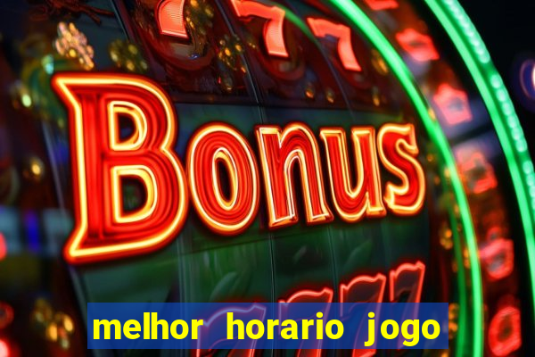 melhor horario jogo fortune rabbit