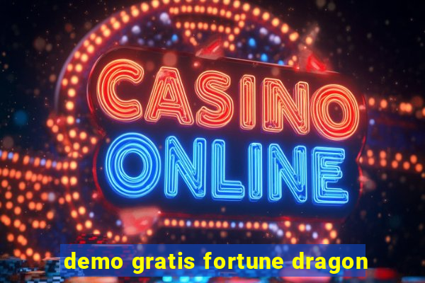 demo gratis fortune dragon