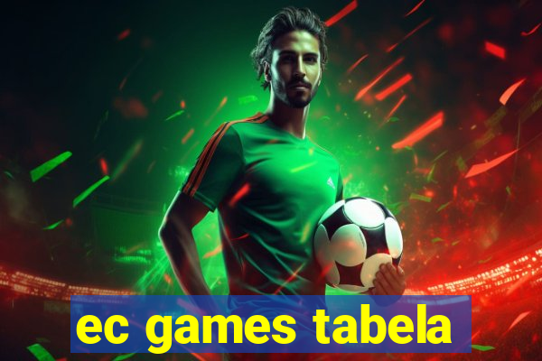 ec games tabela