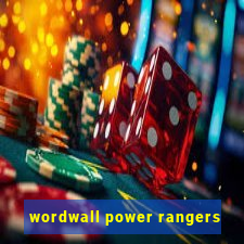 wordwall power rangers