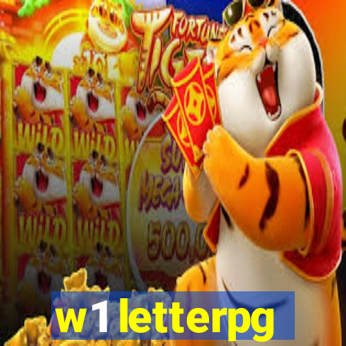 w1 letterpg