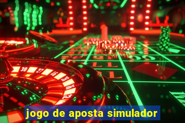 jogo de aposta simulador