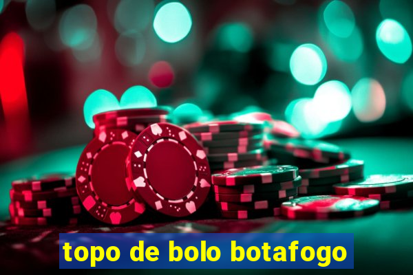 topo de bolo botafogo