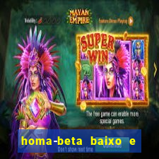 homa-beta baixo e glicose normal