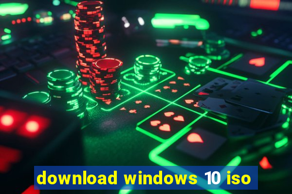 download windows 10 iso