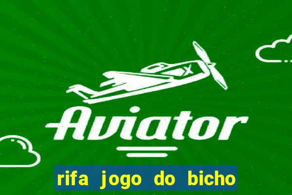 rifa jogo do bicho para imprimir