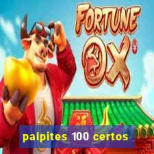 palpites 100 certos