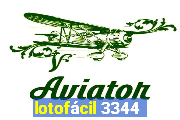 lotofácil 3344